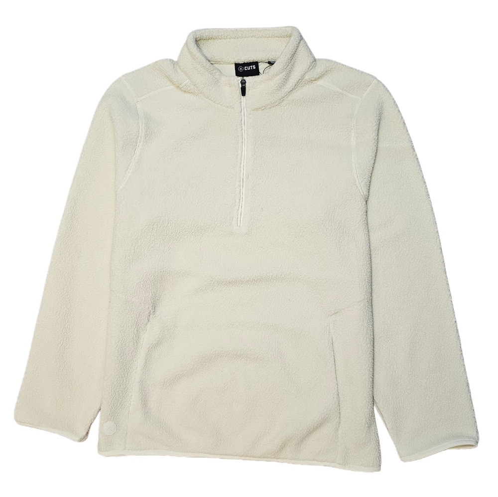 CUTS Polar Fleece Half-Zip Pullover – Size XXL (Runs Small)